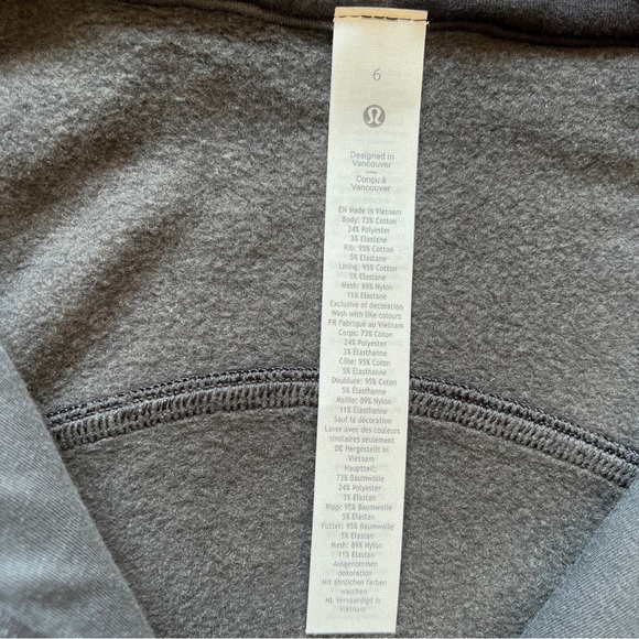 Lululemon Scuba Full Zip Hoodie H3DC - Picture 10 of 13